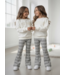 No Way Monday Check Flared Pants – Grey (Verzenddatum 4 sept)