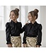 Satin Bow Blouse – Zwart
