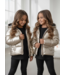 No Way Monday Metallic Puffer Jacket – Gold