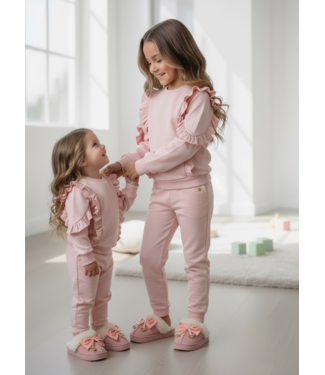 Koko Noko Ruffle Sweater Set – Violet Ice (Verzenddatum 13 sept)