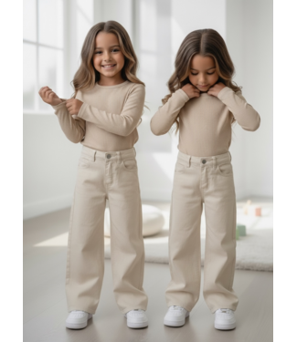 Everyday Rib Top – Beige