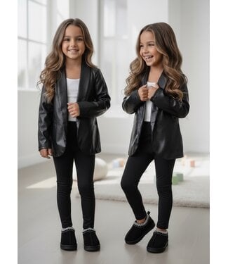 Draakjes en Boefjes Blazer - Leatherlook