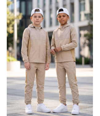 Urban Performance Tracksuit – Beige