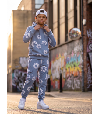 Cargo Print Joggingset – Blauw