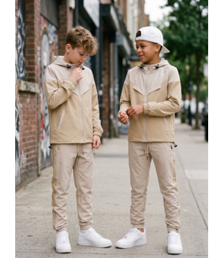 Active Contrast Joggingset – Beige