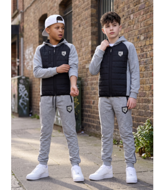 ICON Hybrid Jogging Set - Grijs/Zwart