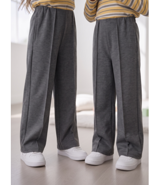 Wide Leg Pantalon – Grijs