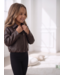 Basic Leatherlook Jacket - Bruin