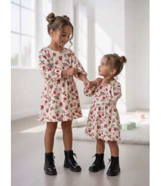 Dirkje  Rose Ruffle Dress – Antique White