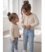Dirkje  Embroidered Heart Jeans – Licht Blauw
