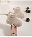 Teddy Flower Boots - Beige (Verzenddatum 17 sept)