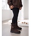 Buckle Biker Boots – Marron (Verzenddatum 15 aug)