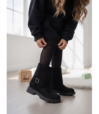 Buckle Boots – Zwart (Verzenddatum 15 aug)