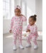 Velvet leopard 3-delige set  - Roze (verzenddatum 15 sept)