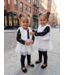 Twinkle Star Tulle Set 3-delig – Zwart/Wit (verzenddatum 15 sept)