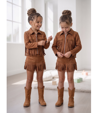 Western Fringe Set – Camel