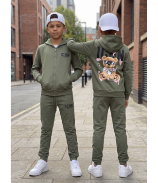 ICON Teddy Joggingset – Khaki