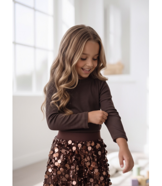 Everyday Rib Top – Marron