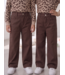 Wide Leg Jeans - Marron (verzenddatum 24 sept)