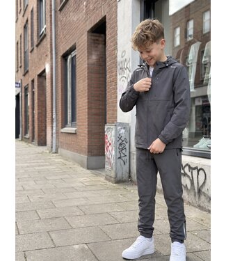 Reflective Tech Joggingset – Grey