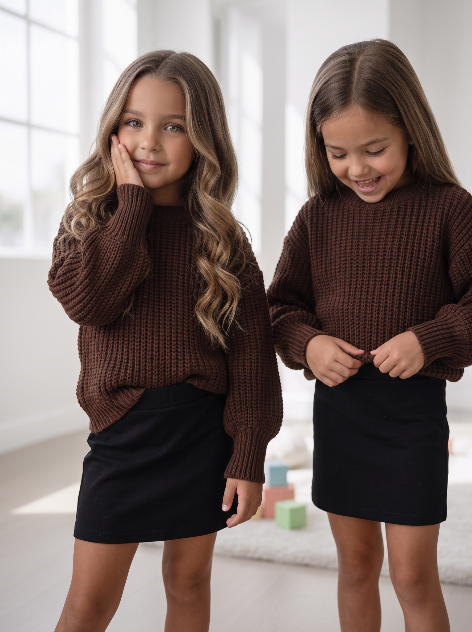 Chunky Knit Sweater – Bruin
