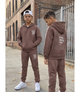 Dream Believe Create Joggingset – Marron