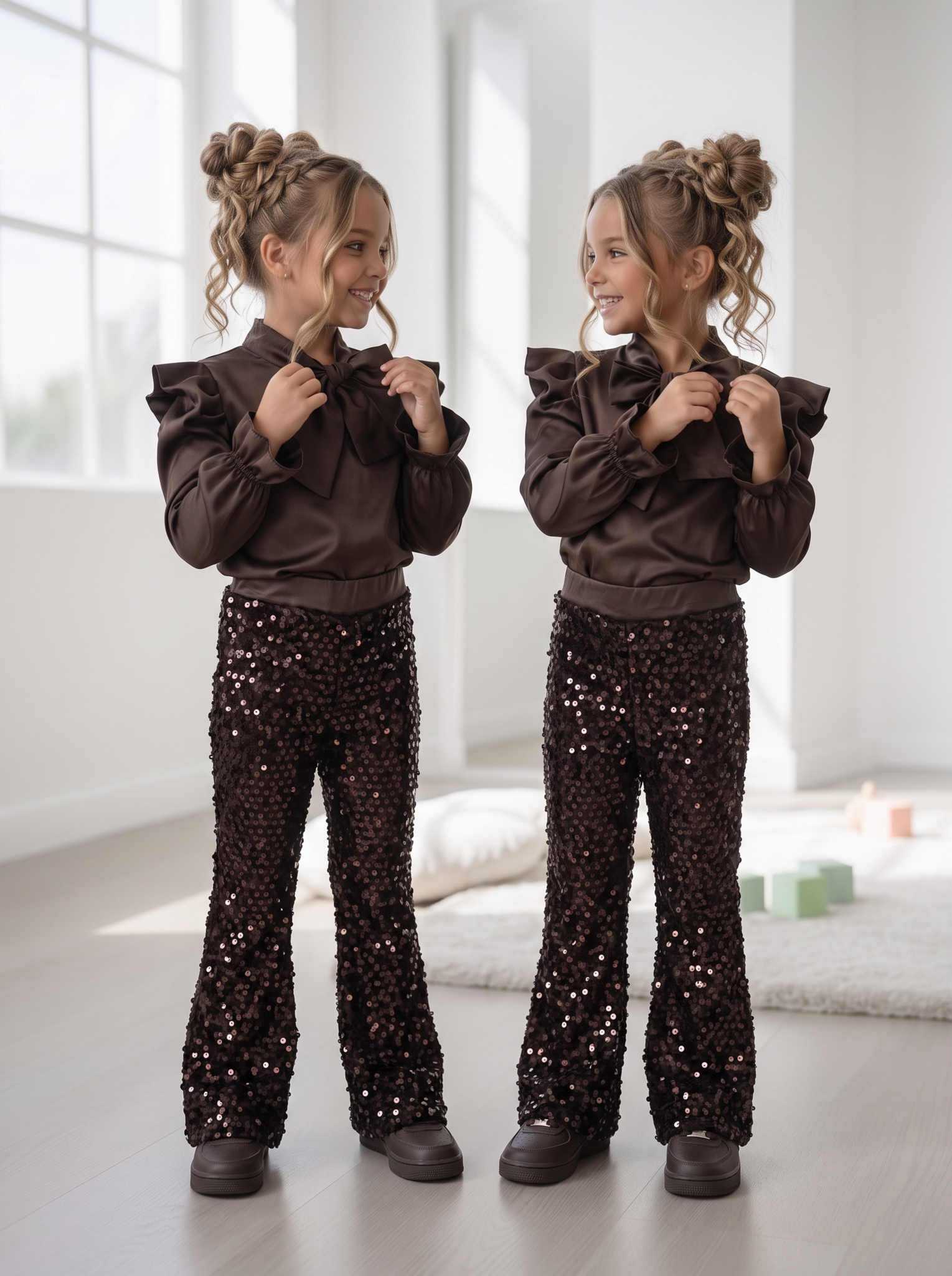 Sparkle Flared Pants – Bruin