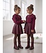 Pearl Ruffle Set – Bordeaux (verzenddatum 1 okt)
