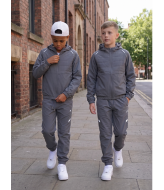 Reflective Performance Tracksuit – Grijs (Verzenddatum 5 okt)