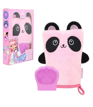 TOPModel TOPModel K-Pop Panda Washandje & Gezichtsspons Set