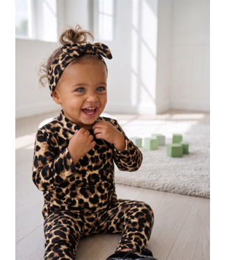 Little Leopard Bow Set