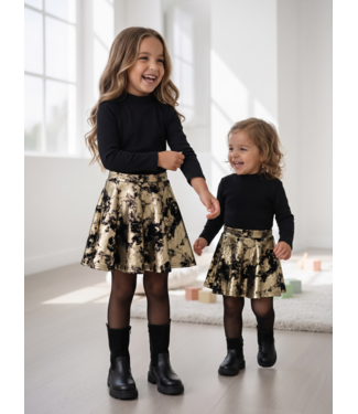 Golden Glam Dress