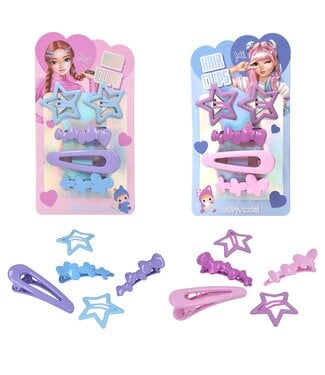 TOPModel TOPModel KPOP Haarspeldjes Sterren & Strikjes – 5 Stuks
