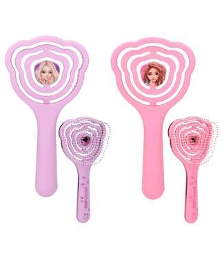 TOPModel TOPModel Teddy Bear Haarborstel – Roze & Lila