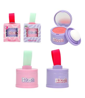TOPModel TOPModel GLOW TO GO Blush met Spiegel – Roze & Paars