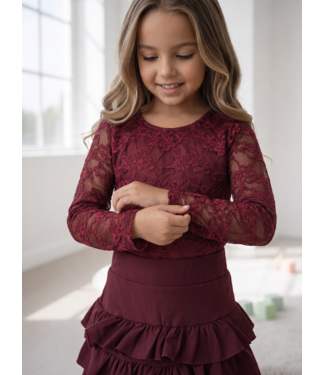 Lace Top – Bordeaux