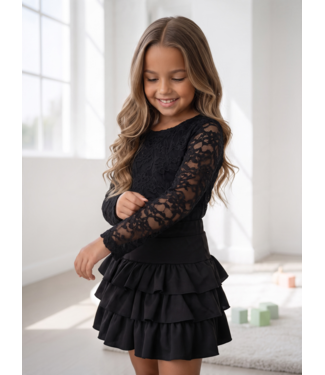 Lace Top – Zwart