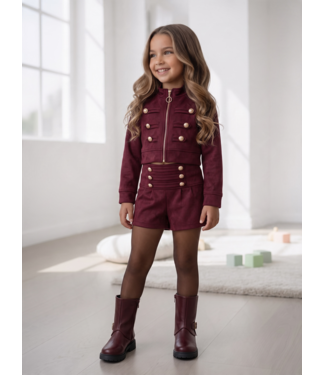 Royal Button Set – Bordeaux