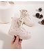 Flower Boots – Beige
