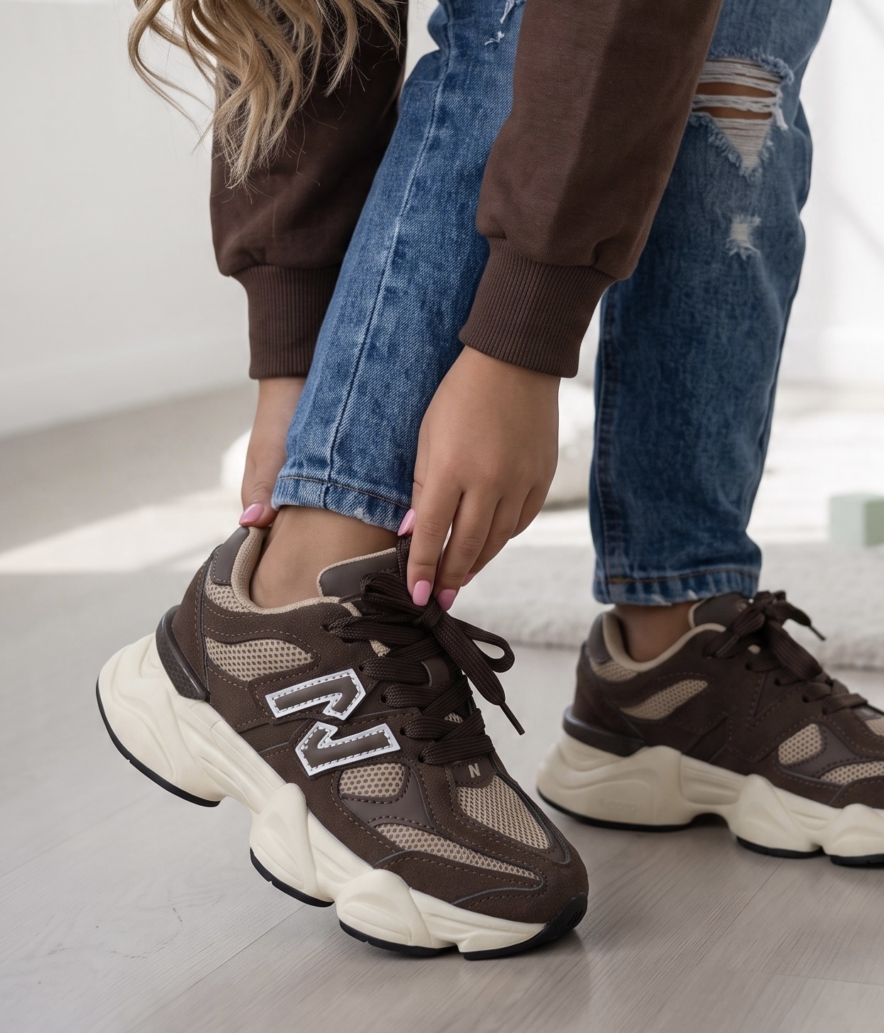 Nova Chunky Sneakers - Bruin