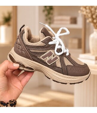 Touch Sneakers - Bruin
