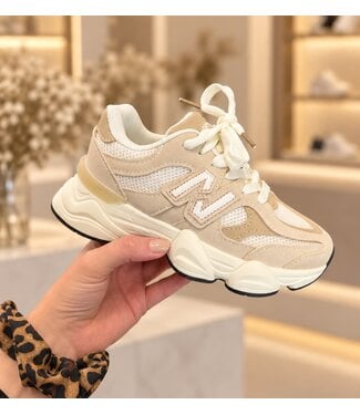 Nova Chunky Sneakers - Beige
