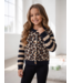 Leopard Stripe Vest