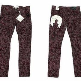 Brian and Nephew Brian and Nephew broek 711197 Dyani leopard plum