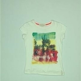 Brian and Nephew Brian and Nephew t-shirt korte mouw 771040 celle off-white
