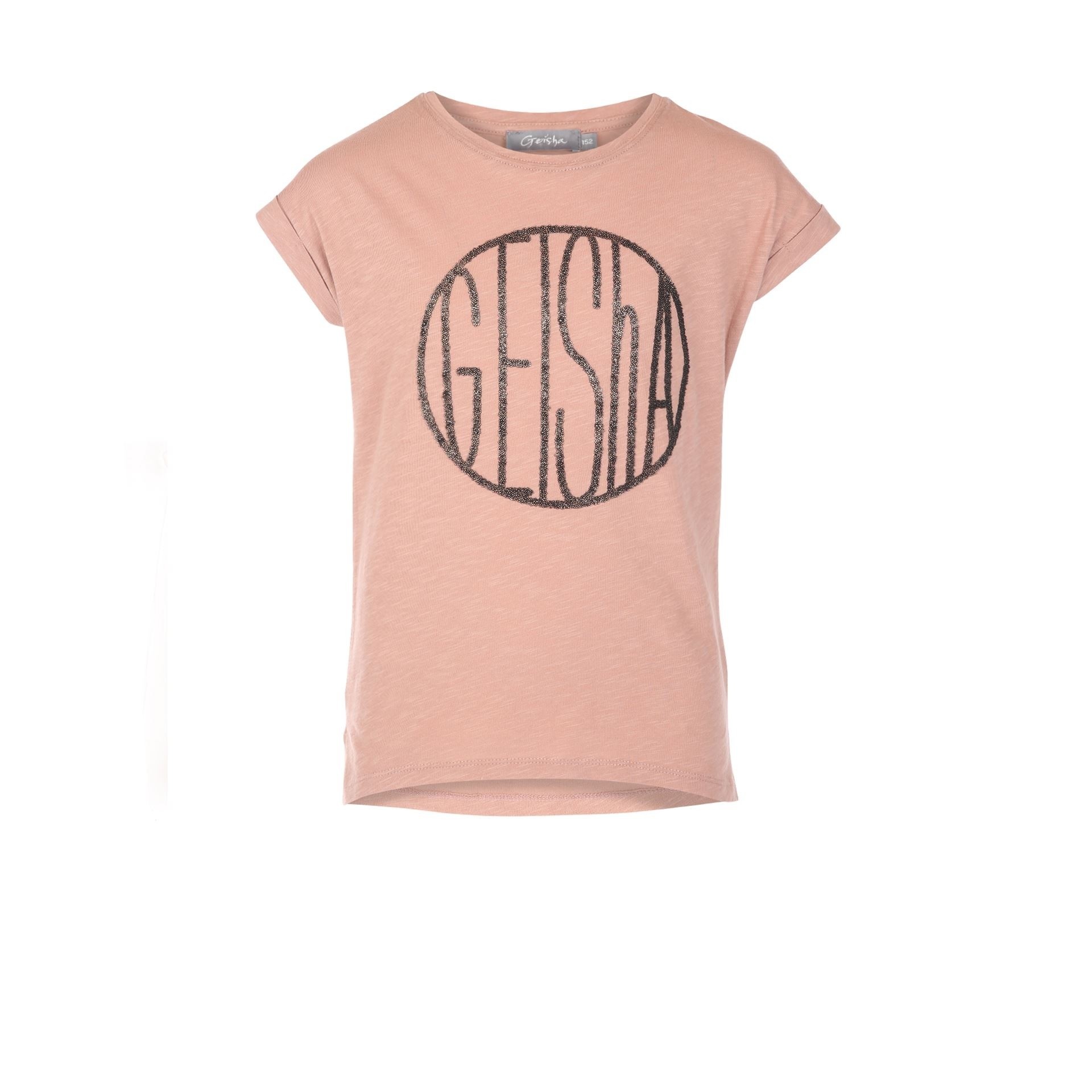 Geisha shirt 82043K-421 old pink zomercollectie kinderboetiek simone Simone