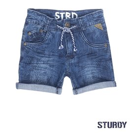 Sturdy Sturdy korte broek 721.00068 blue denim