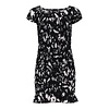 Frankie & Liberty Frankie & Liberty jurk Celine FL22137 black/off white