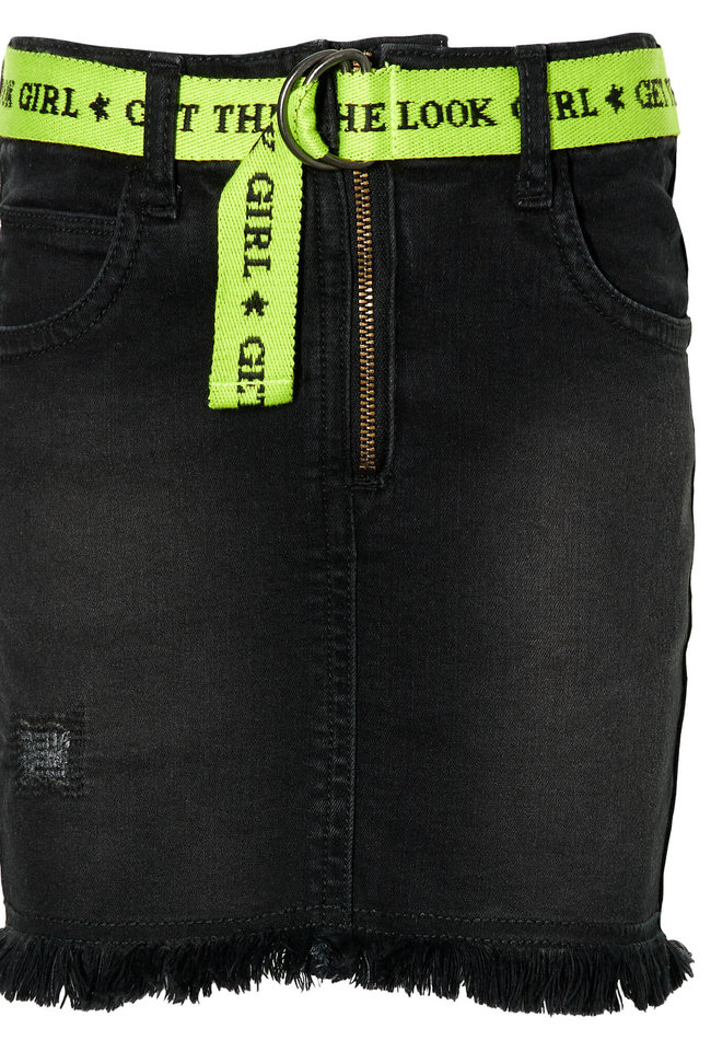 Quapi Quapi rok Denise black denim