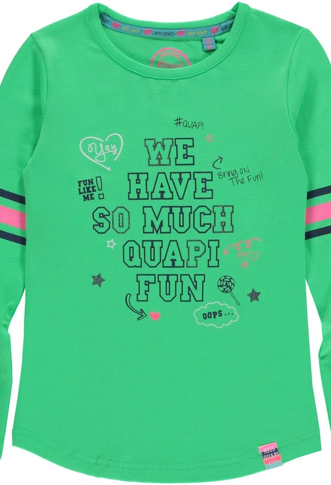 Quapi Quapi longsleeve Gerika green